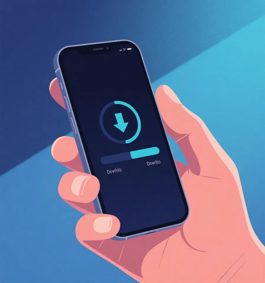APP下载安装示意图
